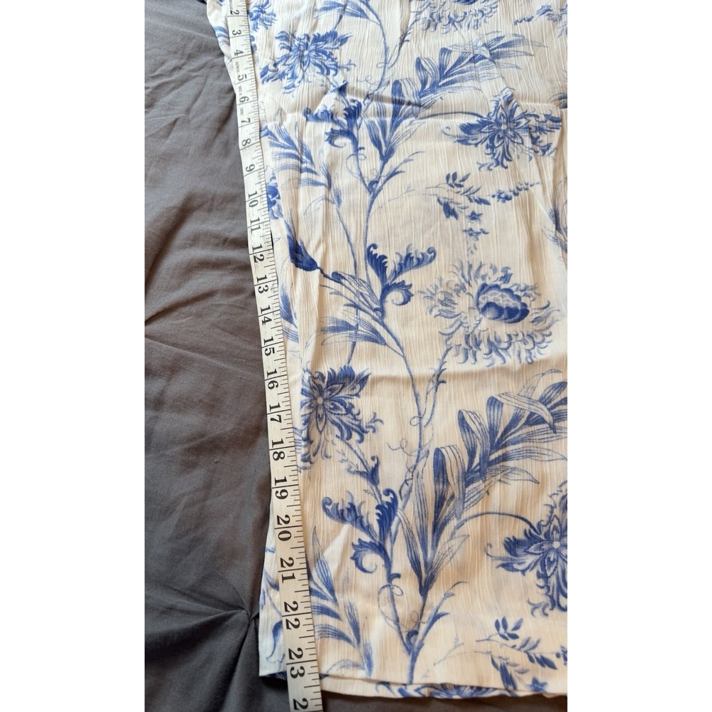 Lot Of 2 Talbots Ankle Pants Ocean Floral & Pull On Patel Pottery Pants Large - Picture 4 of 15